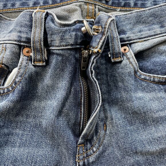 Pacsun Jeans Mens 28x30 Slim Taper Leg Stretch Blue Denim Casual Travel Outdoor - Picture 7 of 12